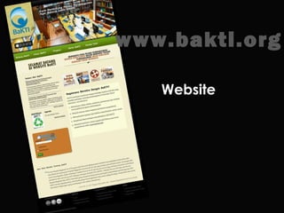Website www.bakti.org 
