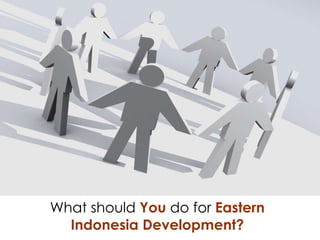 What should  You  do for  Eastern Indonesia Development? 