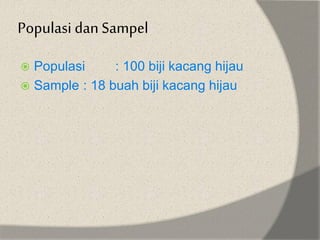 Pengaruh Nutrisi Bagi Kecambah | PPTX