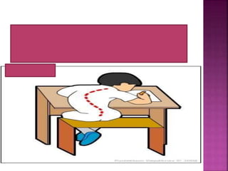 Skoliosis adalah gangguan tulang belakang
yang melengkung ke samping kiri atau kanan
 