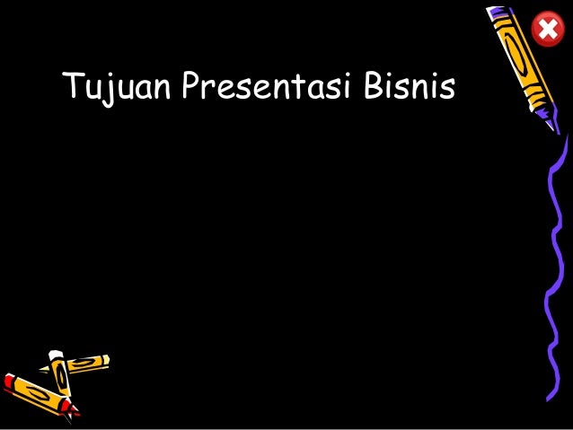 cONTOH Presentasi bisnis