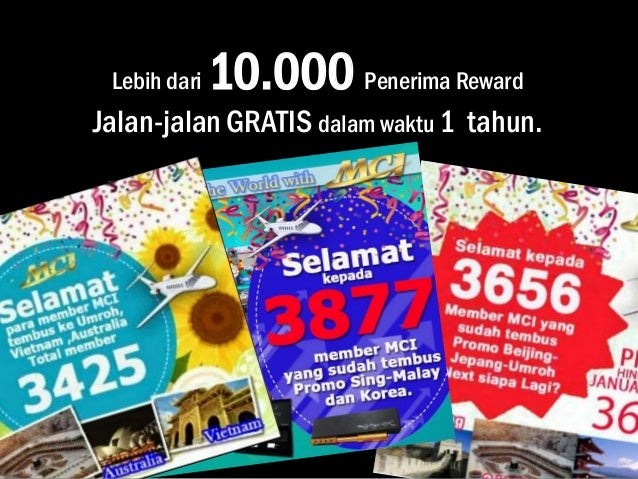 Presentasi Bisnis MCI 2015 (Marketing Plan BARU)