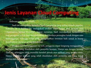 Presentasi cloud computing | PPTX