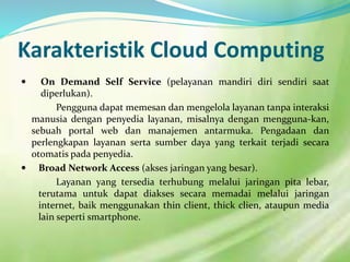 Presentasi cloud computing | PPTX