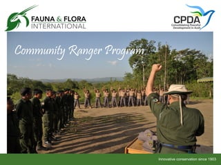 Community Ranger Program

Innovative conservation since 1903

 
