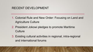 Promoting Maritime Culture to the International Community | PPTX