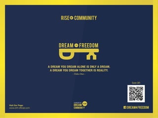 Presentasi DREAM FOR FREEADOM