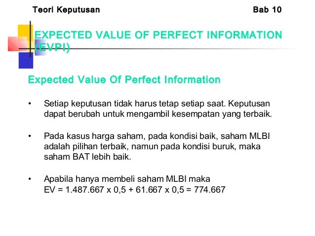 Presentasi decision making