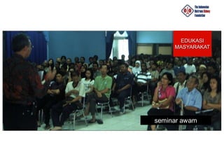 STRATEGI PELATIHANuntuk perawat :pendaftaranpelaksanaan pelatihan selama 3 bulan (teori dan praktek)pelaksanaan ujianpemberian sertifikat