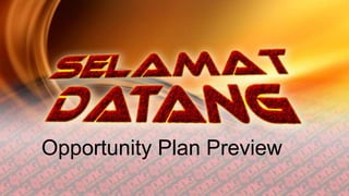 Opportunity Plan Preview
 