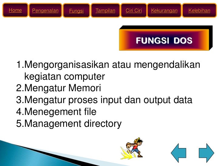 Presentasi DOS Disk Operating System Presentasi DOS Disk Operating System