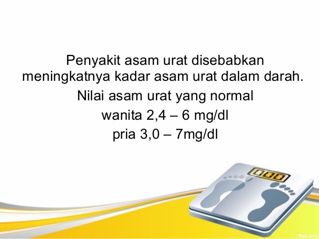 Normal Kolesterol Dan Asam Urat