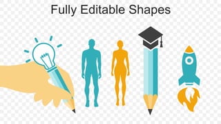 Fully Editable Shapes
 