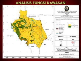 ANALISIS FUNGSI KAWASAN
29
PETA ANALISIS FUNGSI KAWASAN
 