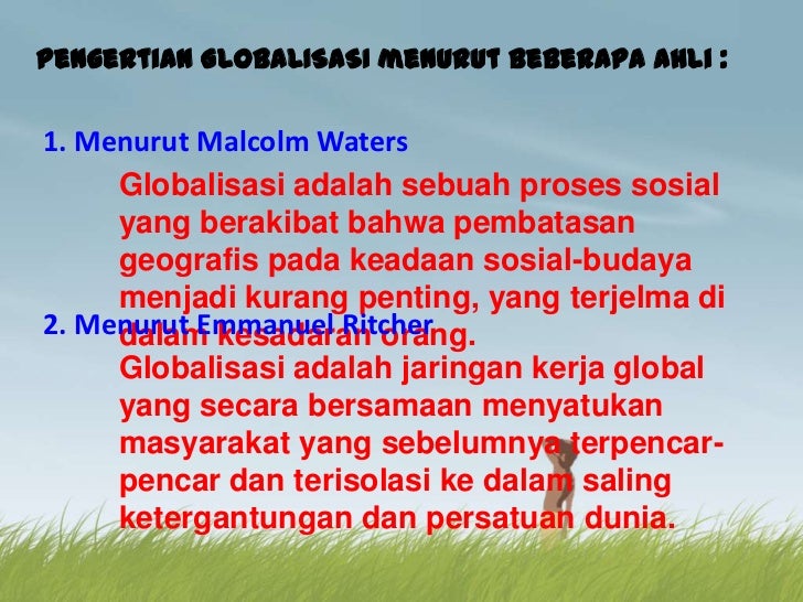 Presentasi Globalisasi