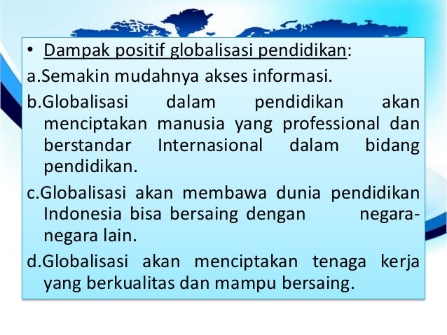 Presentasi globalisasi