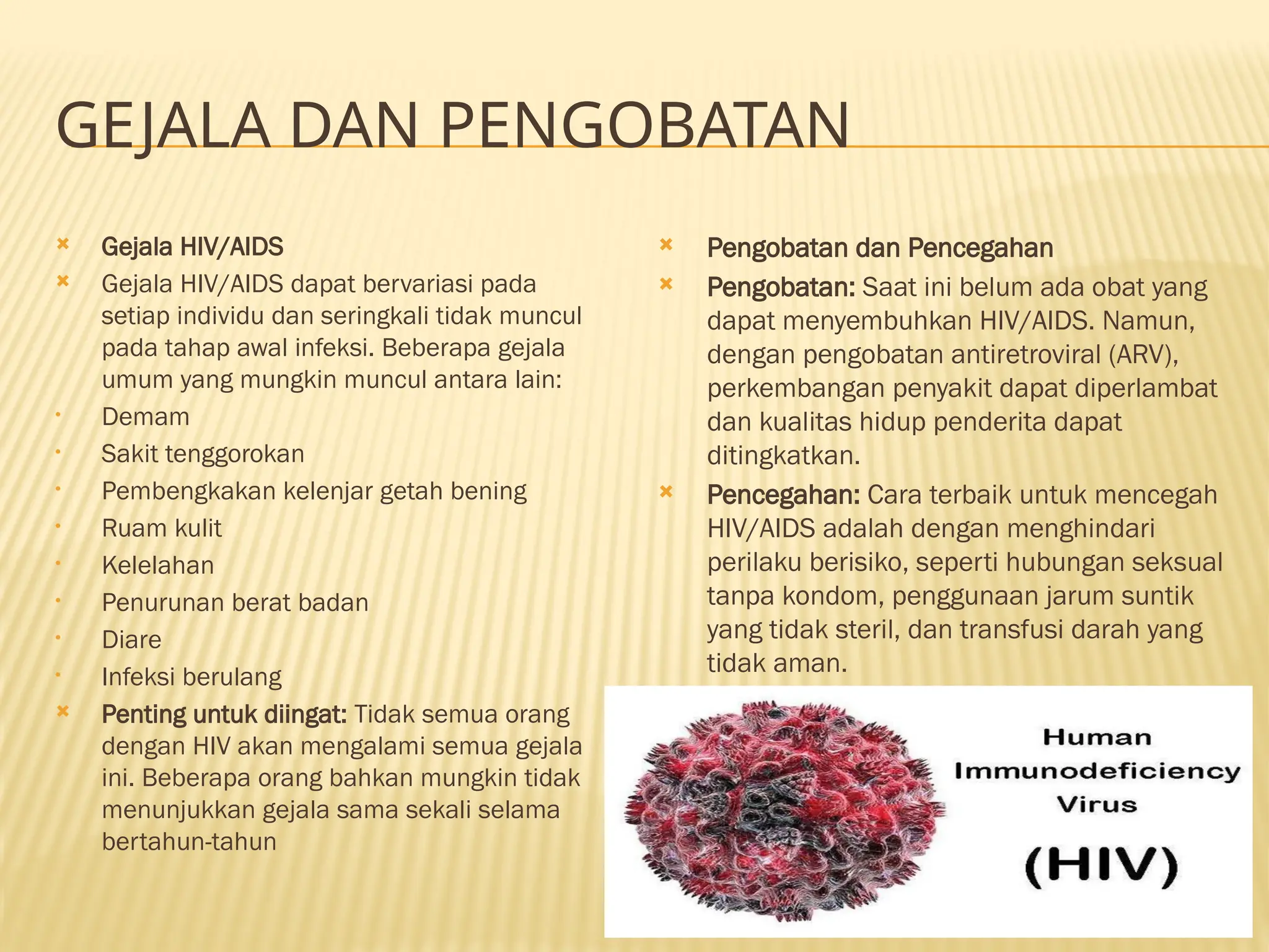 Presentasi hiv 14 september 2024 tentang HIV | PPTX