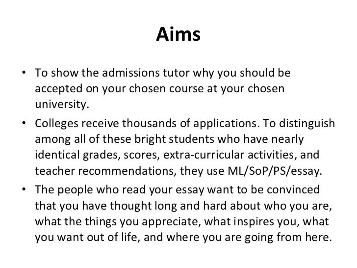 Motivation letter template for university application