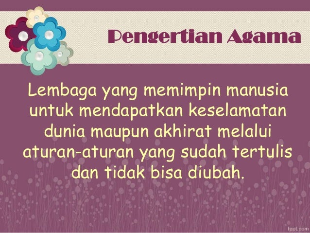 Hubungan Agama Dan Kebudayaan
