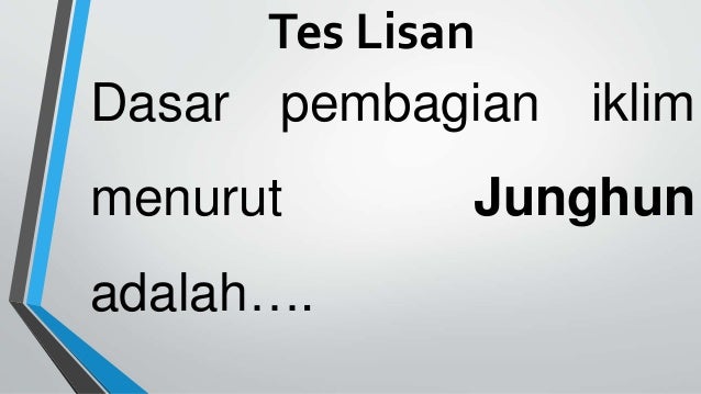 Presentasi Iklim