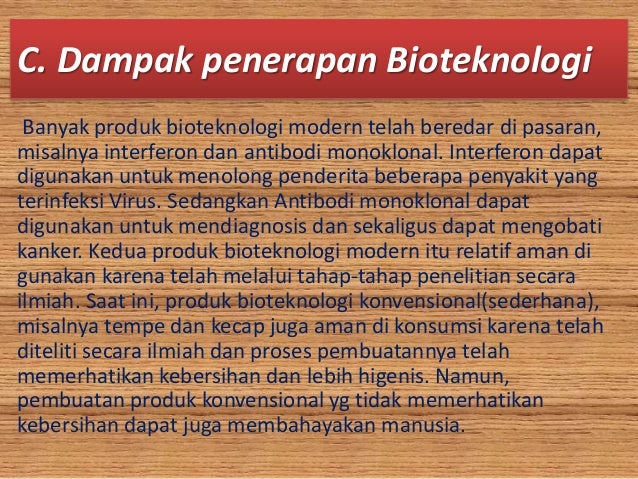 Presentasi ipa biologi (bioteknologi)