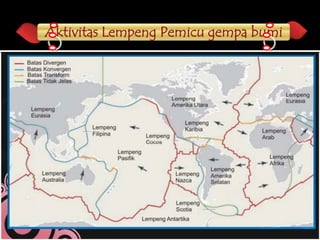 Aktivitas Lempeng Pemicu gempa bumi

 