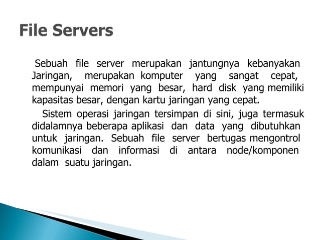 Presentasi jaringan komputer | PPT
