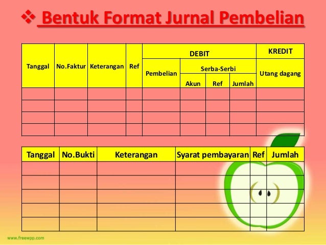 Contoh Jurnal Khusus