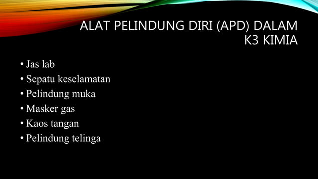 Power Point k3 kimia | PPT