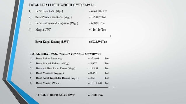 Presentasi kapal rancangan full countainer 7000 dwt