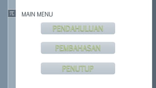 MAIN MENU
 