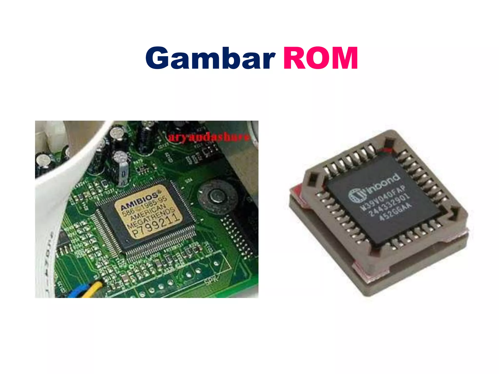 Gambar ROM
 