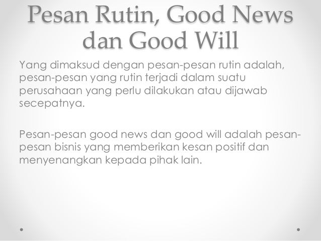 Komunikasi bisnis komunikasi melalui surat