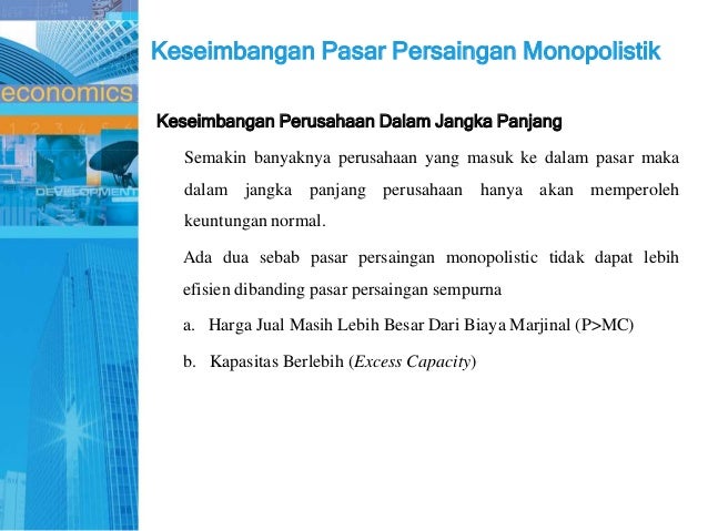 Persaingan Monopolistik