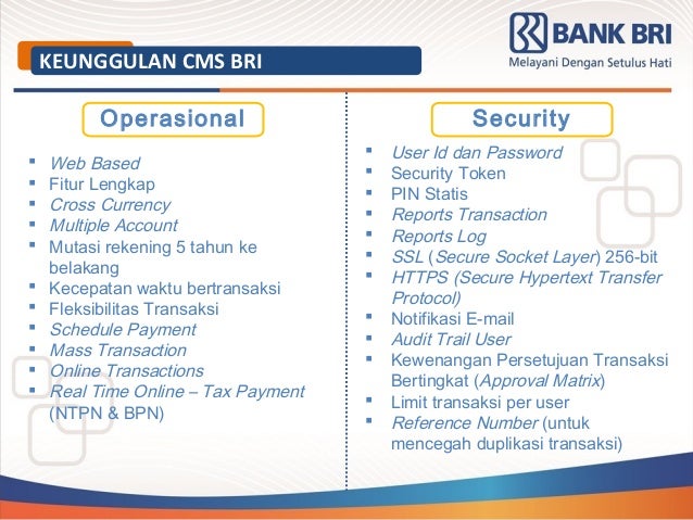 Yuk Lihat Biaya Abonemen Cms Bri 