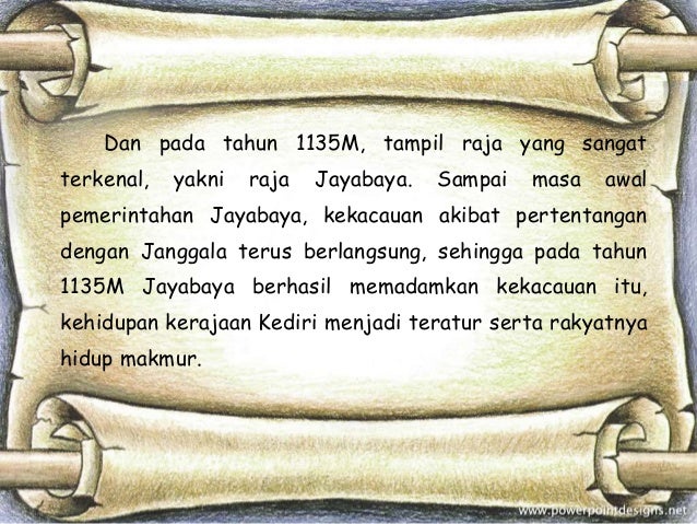 Presentasi Kerajaan Kediri Singasari Majapahit Dan Buleleng