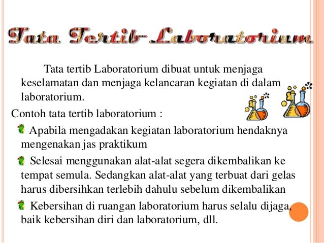 Keselamatan Kerja di Laboratorium