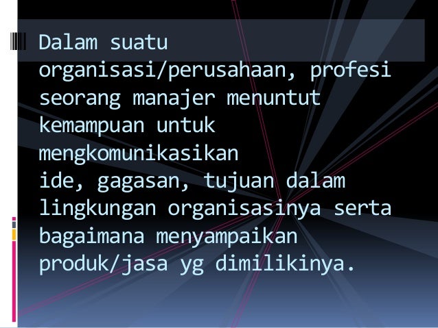 Presentasi komunikasi bisnis