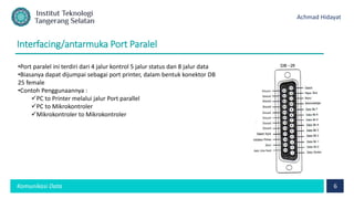 Presentasi Komunikasi Data Transmisi Paralel.pptx