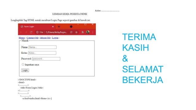 Membuat Form dengan tag HTML.ppt