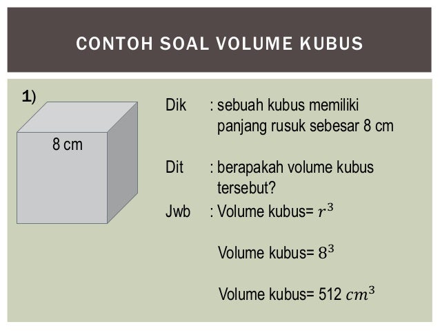 Presentasi Kubus