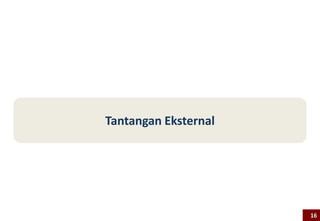 Tantangan Eksternal
16
 