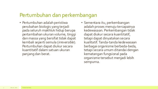 Contoh presentasi ppt laporan pengamatan biologi sma