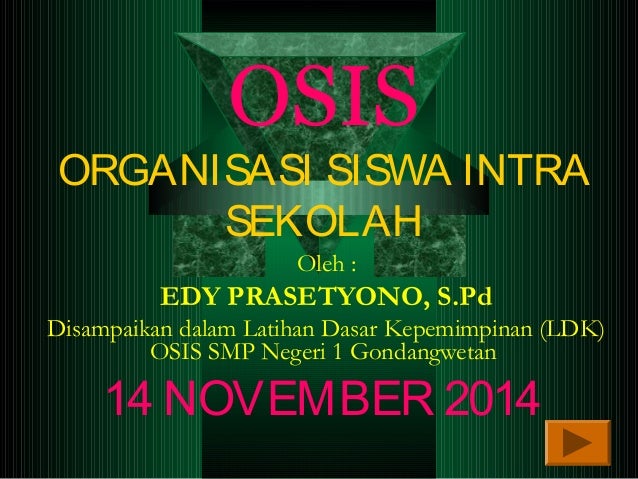 Ppt Ldks Osis