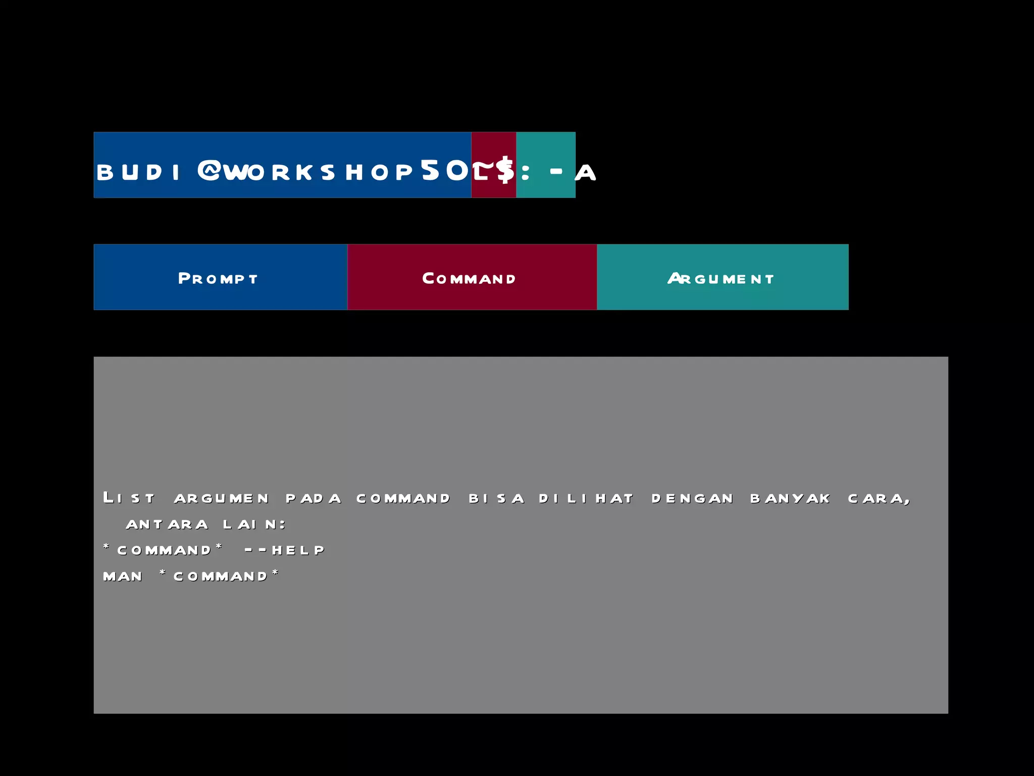 Chapter 2 The Command Line The Explanation 