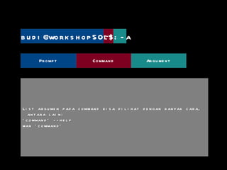 Chapter 2 The Command Line The Explanation 
