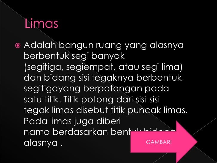 Presentasi Matematika Limas