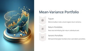 mean-variance portfolio in python: a comprehensive... Mata Kuliah Manajemen Keuangan Lanjutan: Presentasi Topik Mean Variance ...