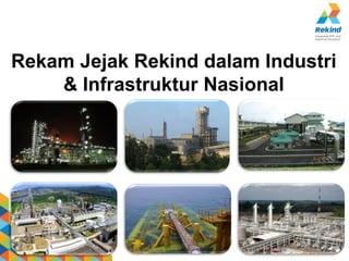 Rekam Jejak Rekind dalam Industri
& Infrastruktur Nasional
 