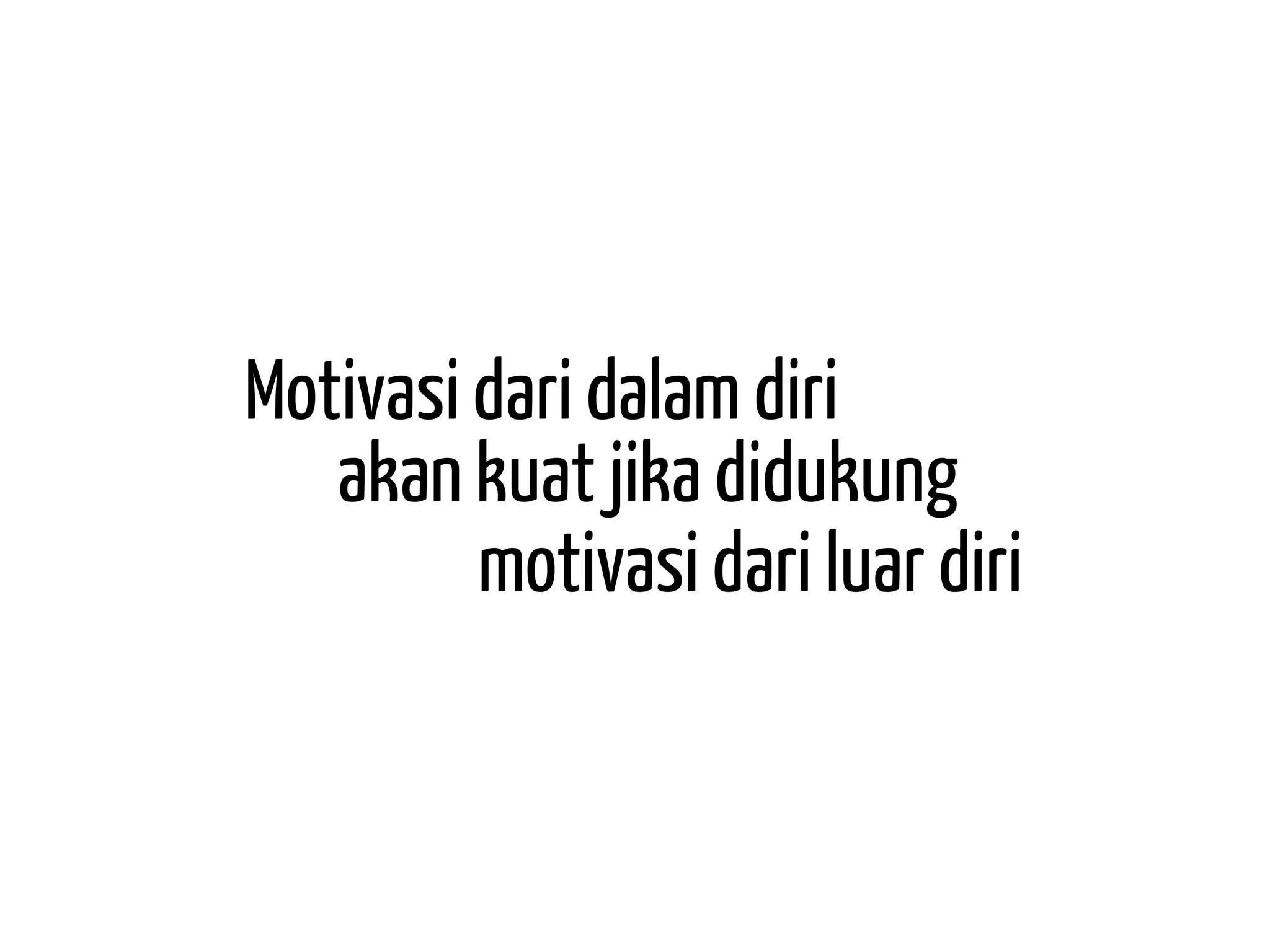 Presentasi motivasi diri | PDF